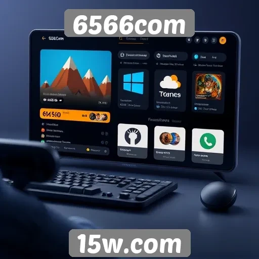 Interface do usuário do 6566com e sua usabilidade